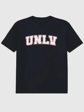 T-Shirt mit dem „Arch Logo“ der University of Nevada Las Vegas als sekundärem Motiv