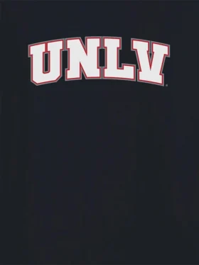 T-Shirt mit dem „Arch Logo“ der University of Nevada Las Vegas als sekundärem Motiv