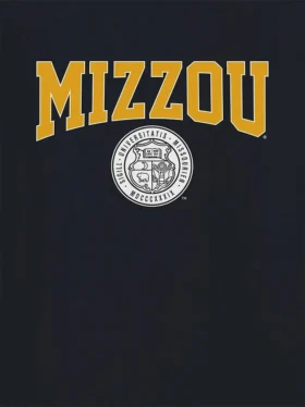 T-Shirt mit dem College-Wappen der University of Missouri