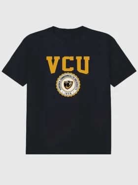 T-Shirt mit dem College-Wappen der Virginia Commonwealth University