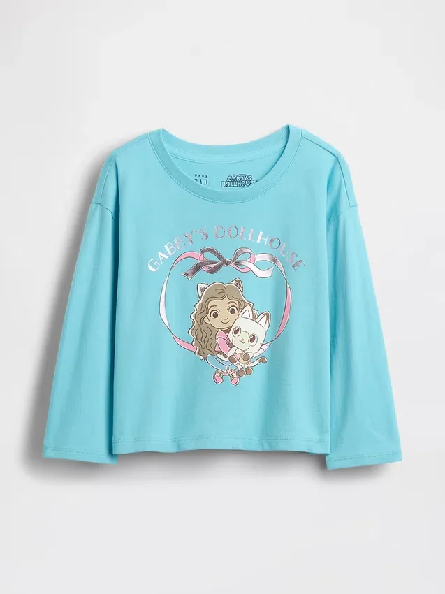 T-Shirt mit „Gabby’s Dollhouse“-Motiv für Baby & Kleinkind