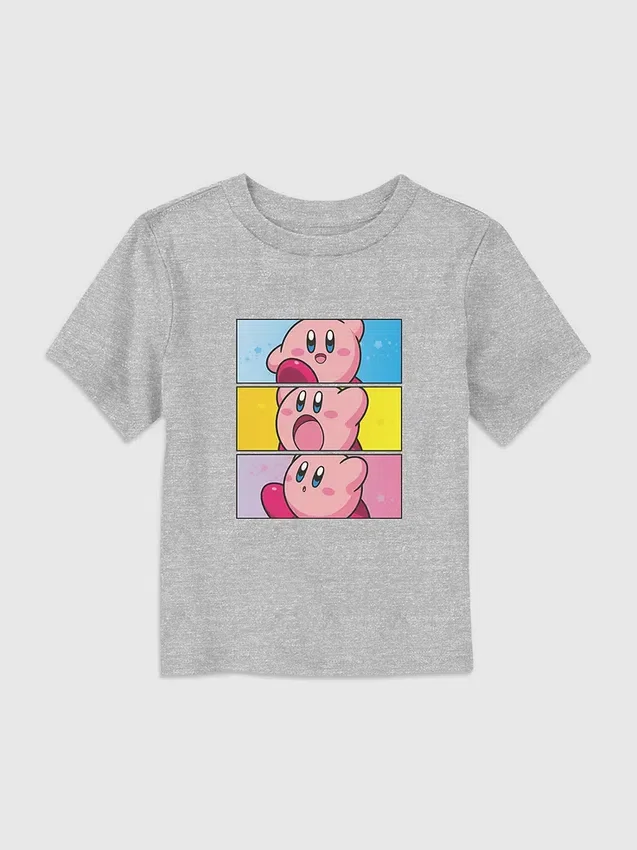 T-Shirt mit Kirby-Motiv für Kleinkinder