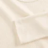 T-Shirt mit Pointelle-Rippmuster