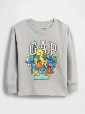 T-Shirt mit „Sesamstraße“-Motiv für Baby & Kleinkind