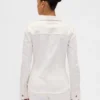 Tailliertes Jeanshemd