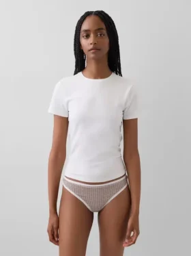 Tanga aus Bio-Stretch-Baumwolle