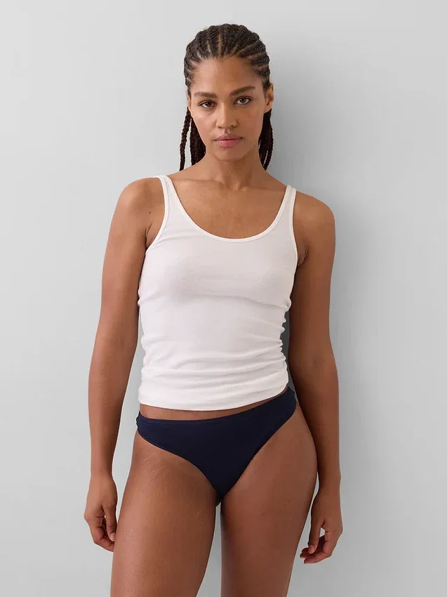 Tanga aus Bio-Stretch-Baumwolle