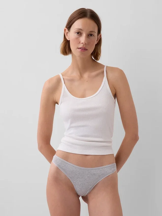 Tanga aus Bio-Stretch-Baumwolle