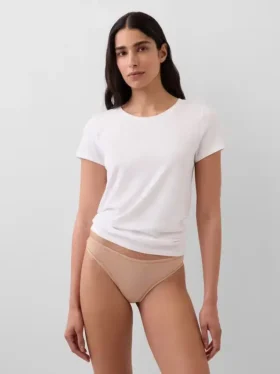Tanga aus Bio-Stretch-Baumwolle