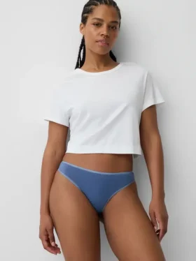 Tanga aus Bio-Stretch-Baumwolle