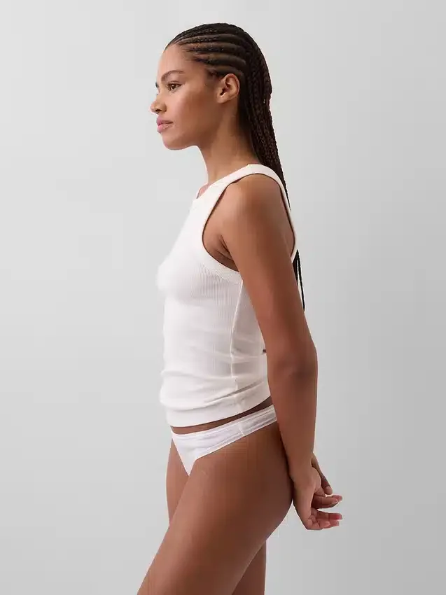 Tanga aus Bio-Stretch-Baumwolle