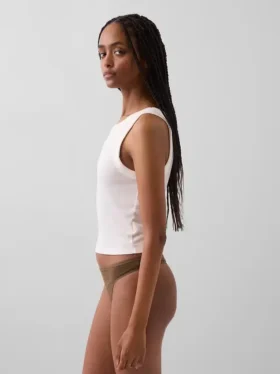 Tanga aus Bio-Stretch-Baumwolle