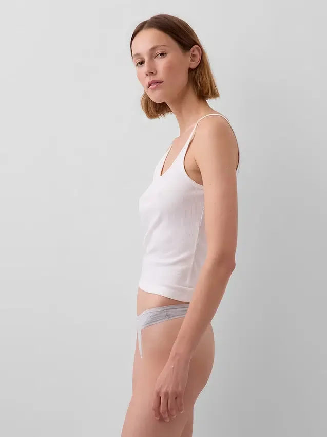 Tanga aus Bio-Stretch-Baumwolle