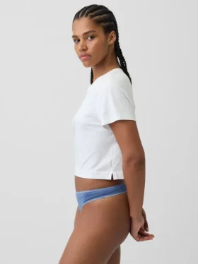 Tanga aus Bio-Stretch-Baumwolle