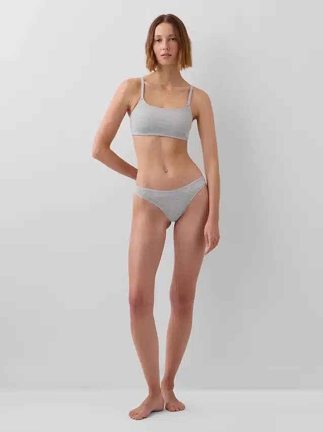 Tanga aus Bio-Stretch-Baumwolle