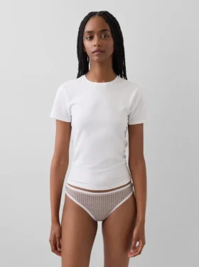 Tanga aus Bio-Stretch-Baumwolle (3er-Pack)