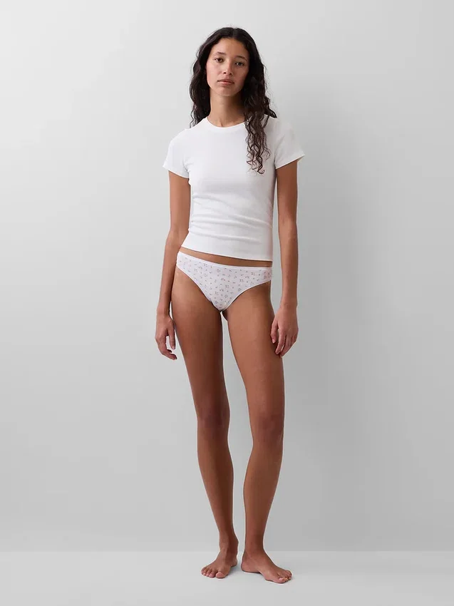 Tanga aus Bio-Stretch-Baumwolle