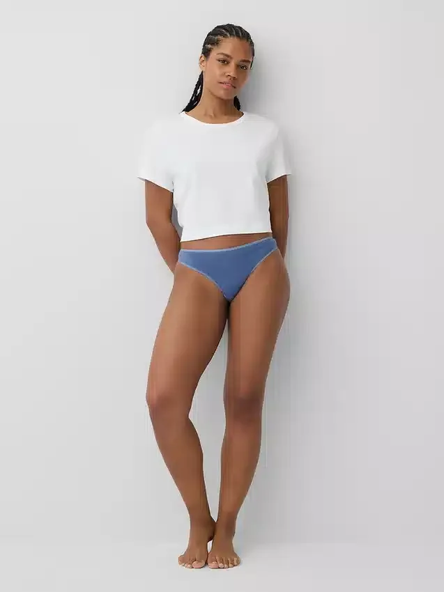 Tanga aus Bio-Stretch-Baumwolle