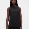 Tanktop aus Leinenmischung