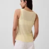 Tanktop aus Leinenmischung