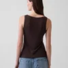 Tanktop aus Leinenmischung