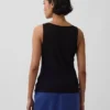 Tanktop aus Leinenmischung