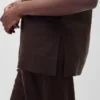 Tanktop aus Leinenmischung