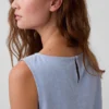 Tanktop aus Leinenmischung