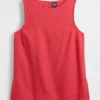 Tanktop aus Leinenmischung