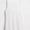 Tanktop aus Leinenmischung