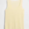Tanktop aus Leinenmischung