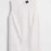 Tanktop aus Leinenmischung