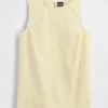 Tanktop aus Leinenmischung