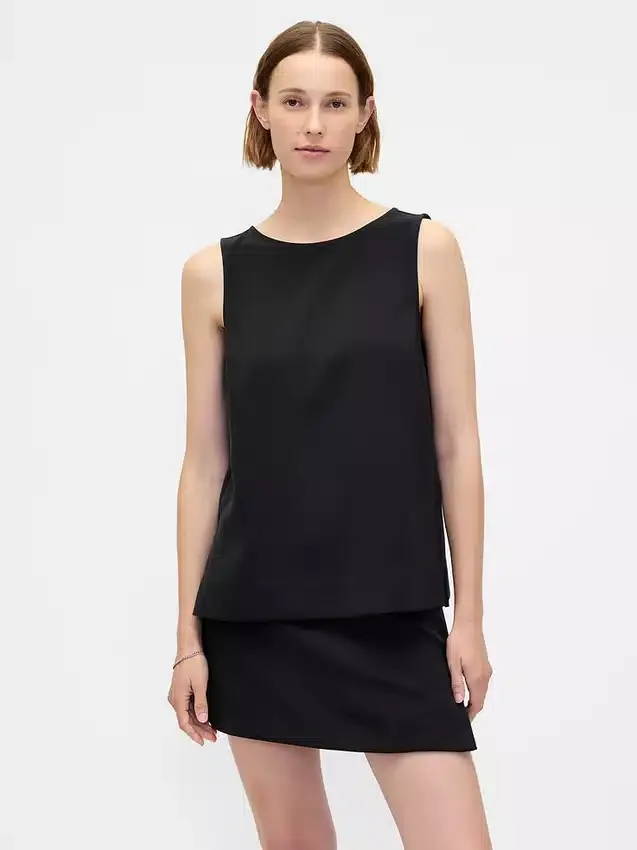 Tanktop mit U-Boot-Ausschnitt