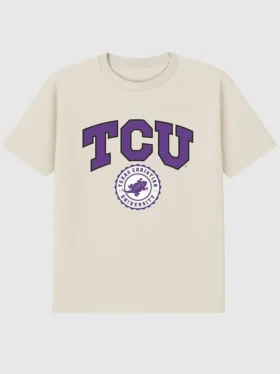 Tcu Texas Christian University Collegiate-Siegel – dunkles Grafik-T-Shirt