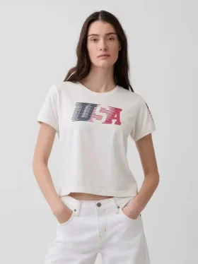 Team USA Crop-T-Shirt