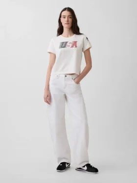 Team USA Crop-T-Shirt