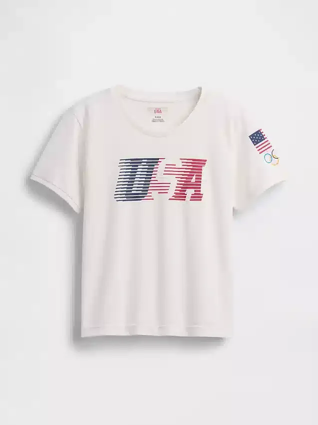 Team USA Crop-T-Shirt