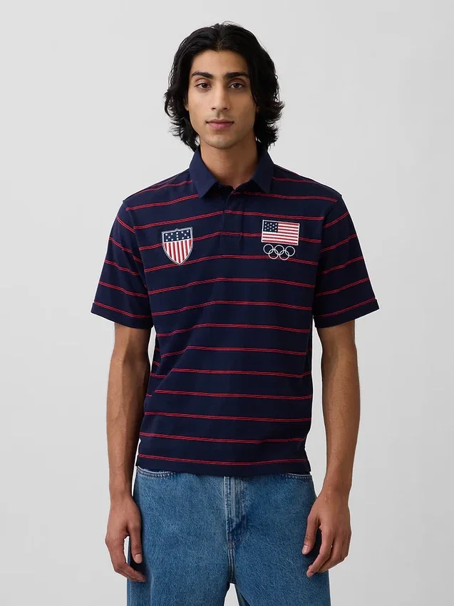 Team USA-Poloshirt für Erwachsene
