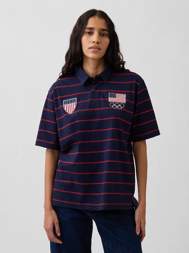 Team USA-Poloshirt für Erwachsene