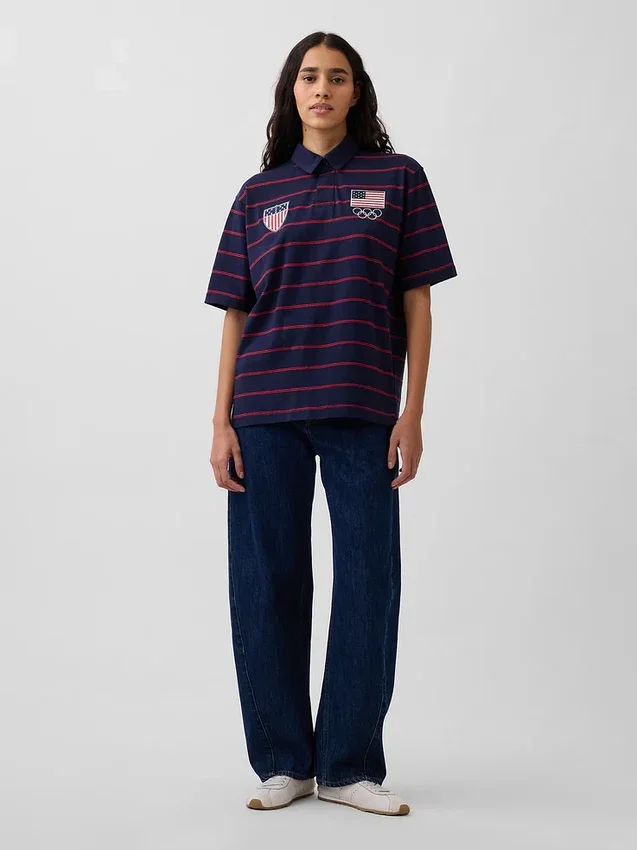 Team USA-Poloshirt für Erwachsene