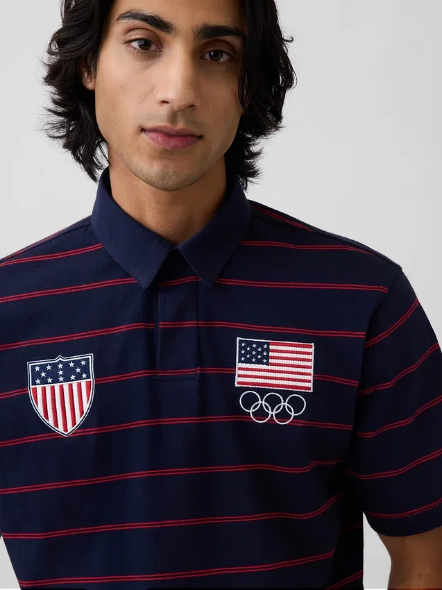 Team USA-Poloshirt für Erwachsene