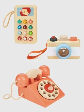 Tech-Gadget-Spielset: Telefone und Kamera – Spielzeugpaket für Kleinkinder