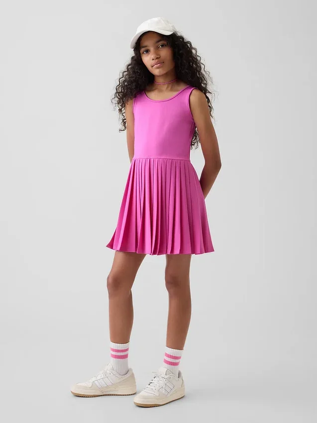 Tennis-Kleid mit Faltenrock für Kinder