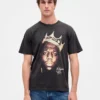 The Notorious B.I.G. T-Shirt mit Grafikprint in lockerer Passform