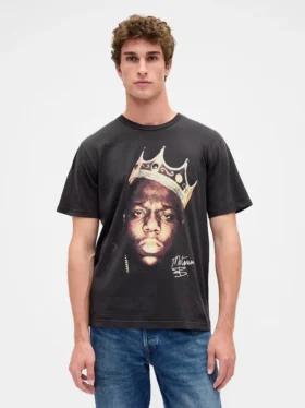 The Notorious B.I.G. T-Shirt mit Grafikprint in lockerer Passform