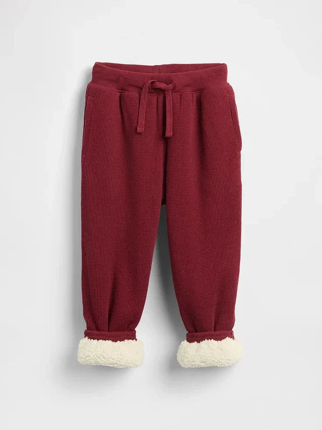 Thermo-Jogginghose für Baby & Kleinkind mit Sherpa-Futter