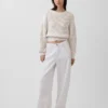 Tief sitzende, ultraweiche, extra weite Jeans