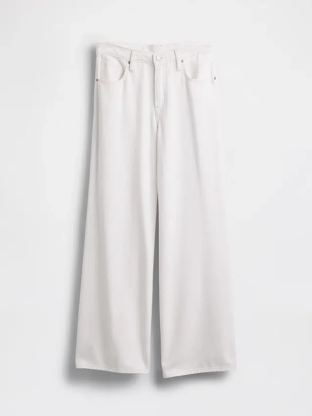Tief sitzende, ultraweiche, extra weite Jeans