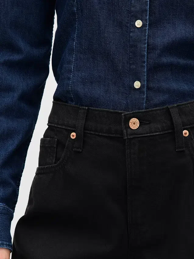 Tief sitzende, ultraweiche, extra weite Jeans